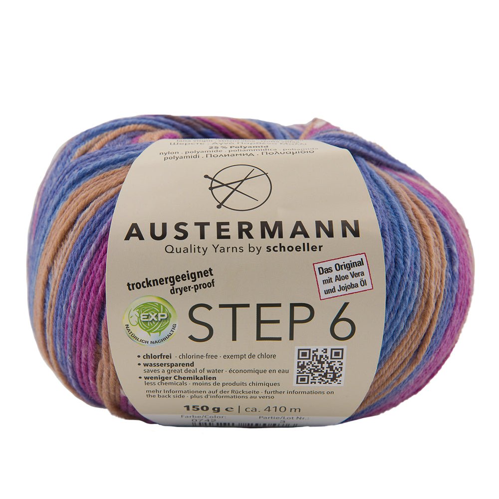 Step 6 Color Exp | 410 M - 150 G | 715 - Zwetschge - ggh Wolle