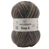 Step 6 Color Exp | 410 M - 150 G | 736 - Mokka - ggh Wolle