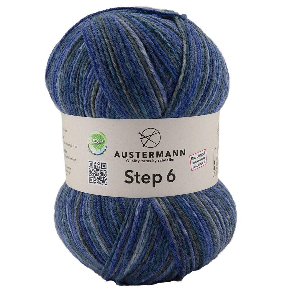Step 6 Color Exp | 410 M - 150 G | 738 - Navy - ggh Wolle