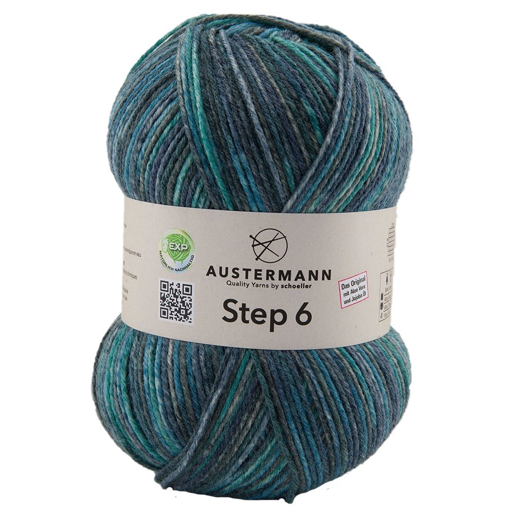 Step 6 Color Exp | 410 M - 150 G | 739 - Petrol - ggh Wolle