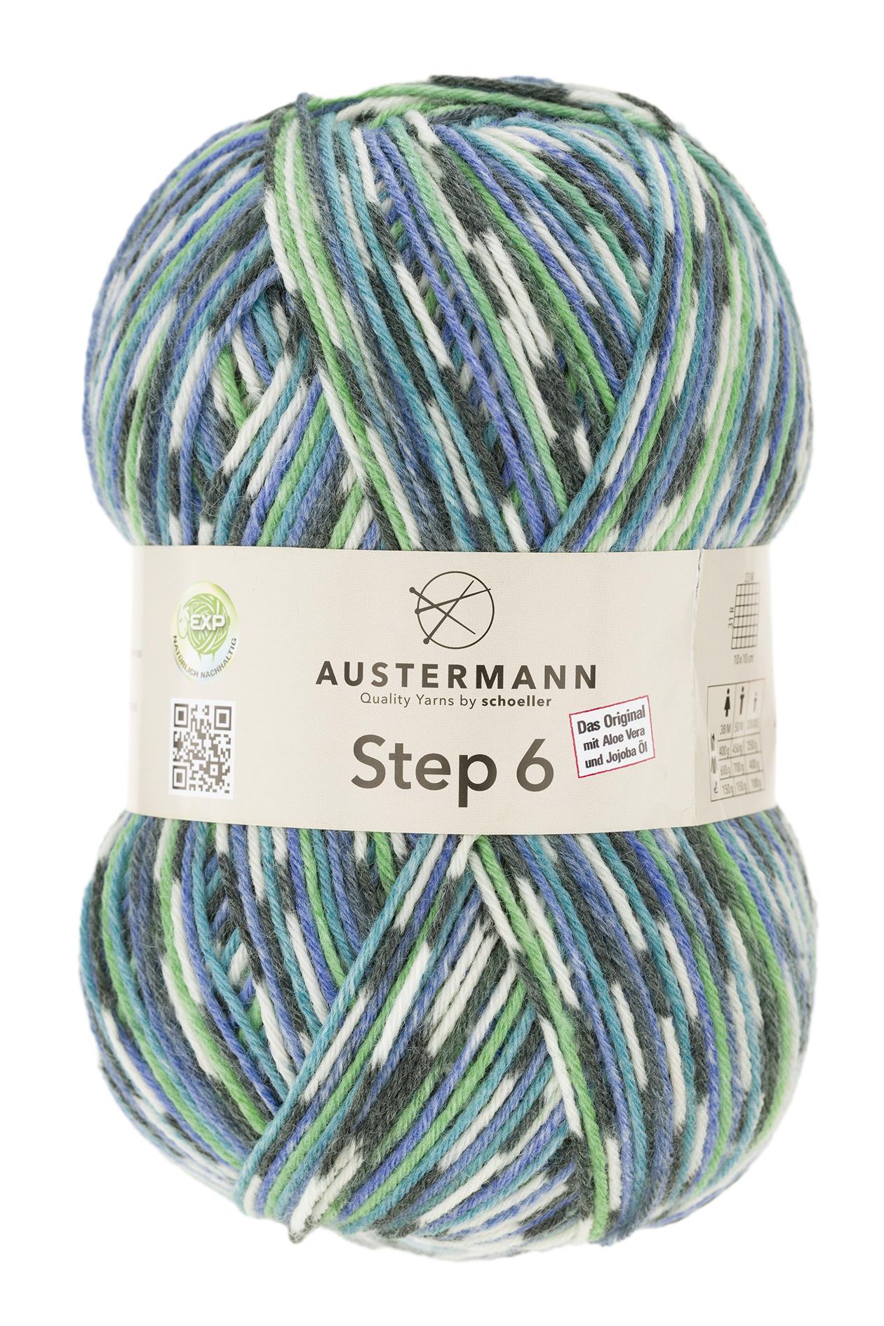 Step 6 Color Exp | 410 M - 150 G | 789 - Electric Blue - ggh Wolle